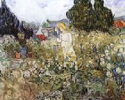 Vincent Van Gogh Mlle.Gachet in Her Garden at Auvers-sur-Oise oil painting on canvas